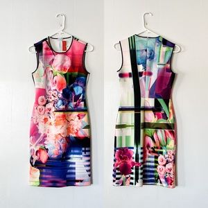 Clover Canyon Dream Daily Target Neoprene Scuba Dress